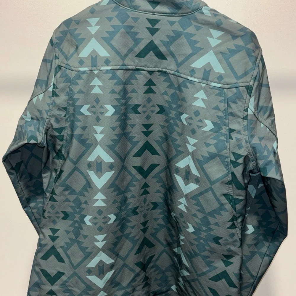 Ariat Softshell Jacket Wind and Water Resistant Gray Women's XL - Picture 2 of 12